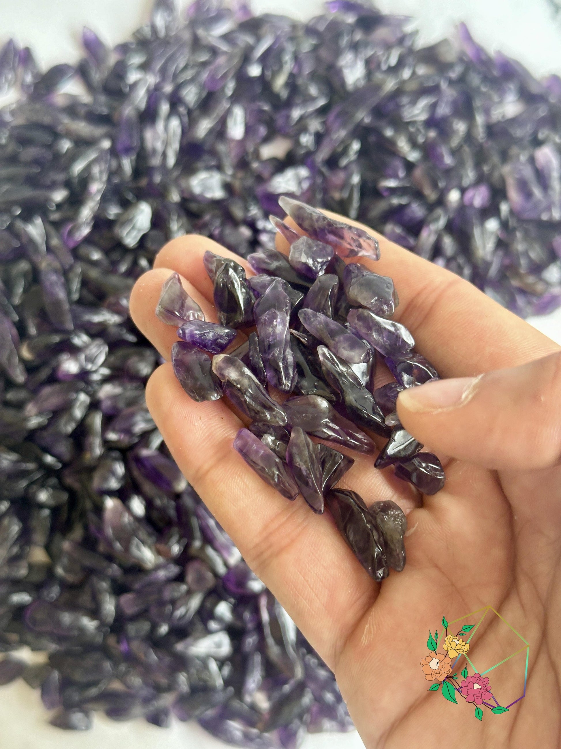 African Amethyst Chips - Atyahara Rocks and Minerals