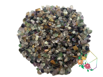 Rainbow Multi Fluorite Chips - Atyahara Rocks and Minerals