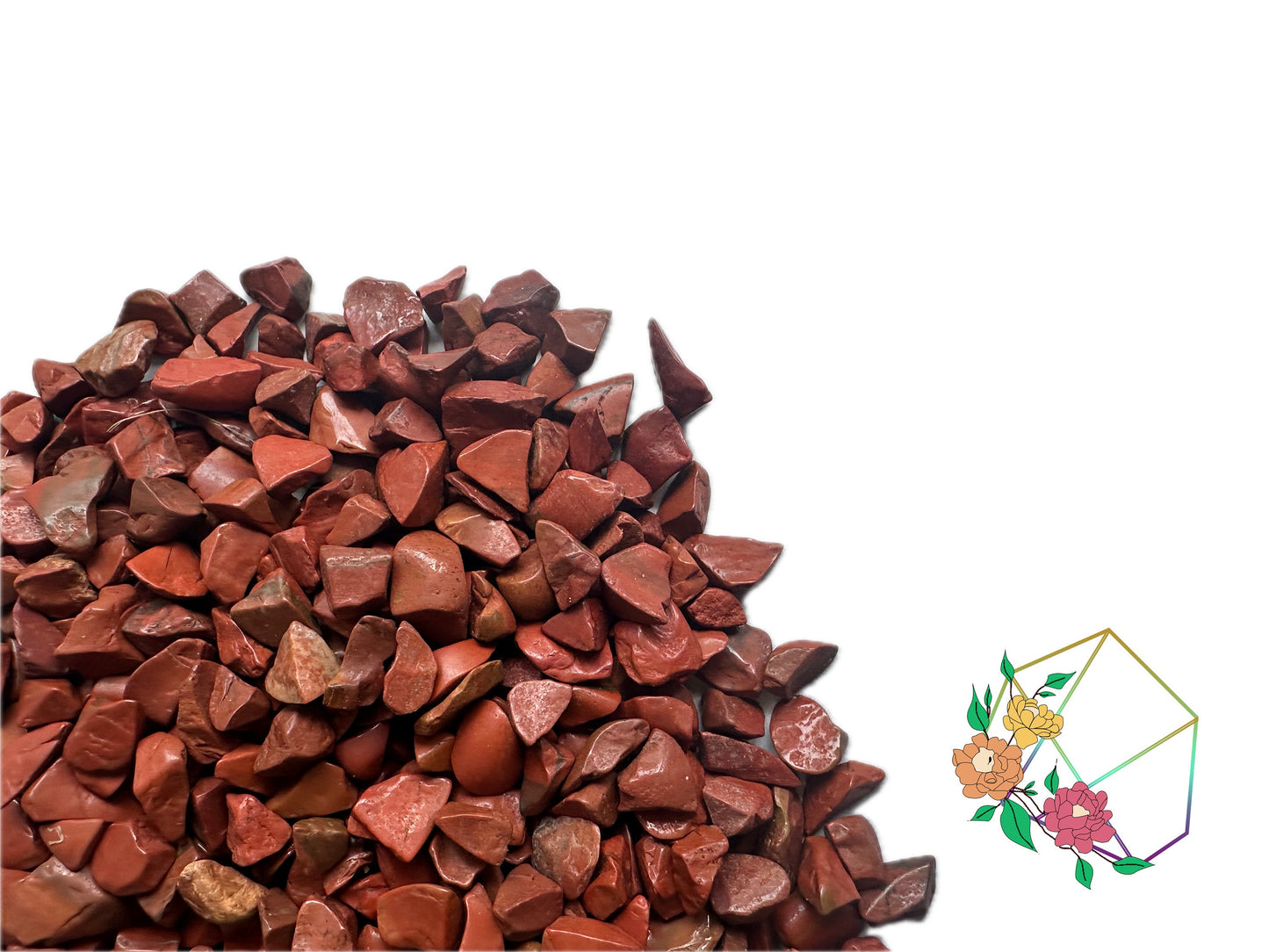 Red Jasper Chips - Atyahara Rocks and Minerals