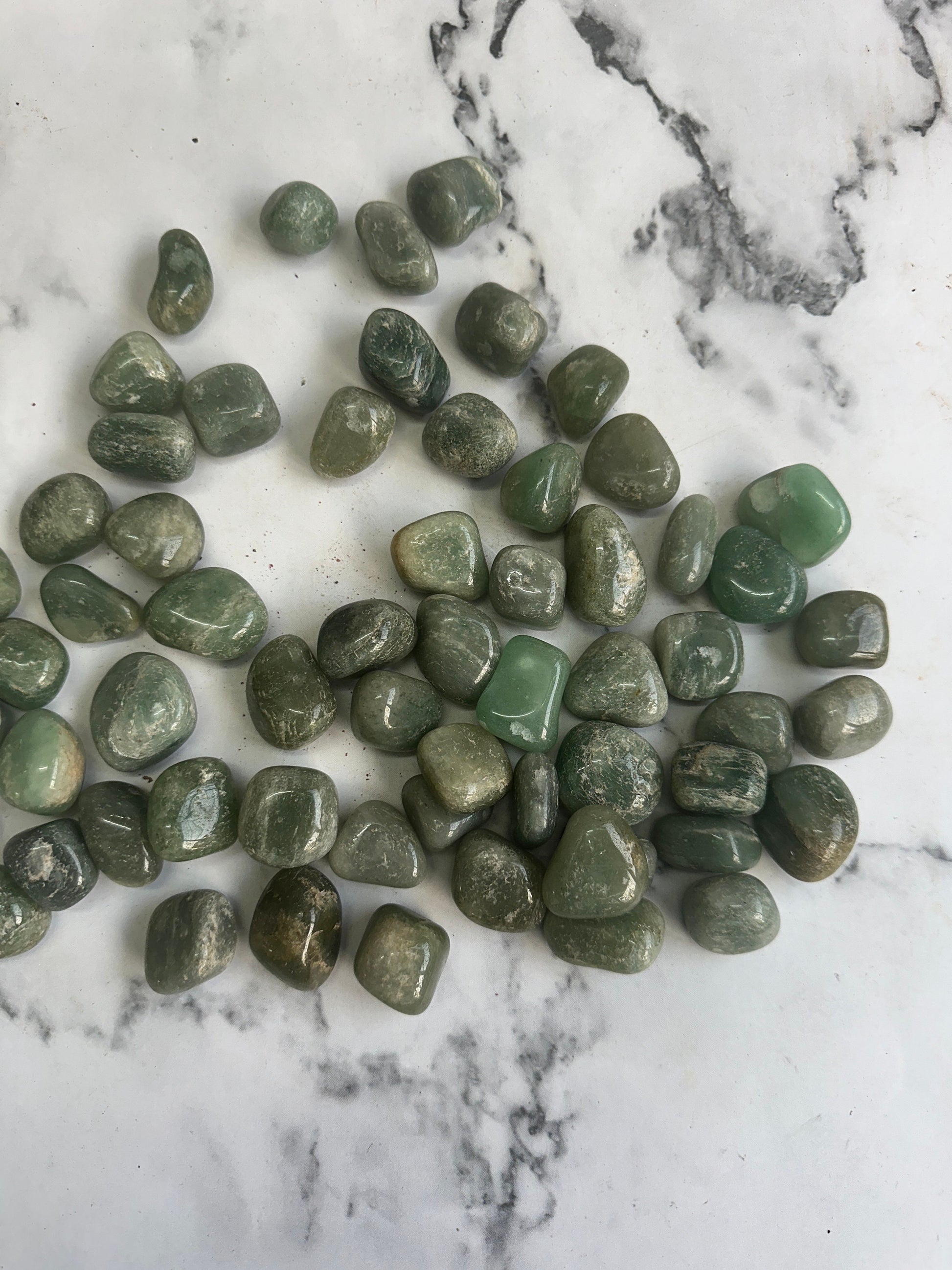 Mint Aventurine Tumbled Stone - Atyahara Rocks and Minerals