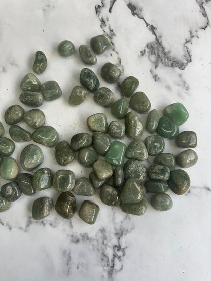 Mint Aventurine Tumbled Stone - Atyahara Rocks and Minerals