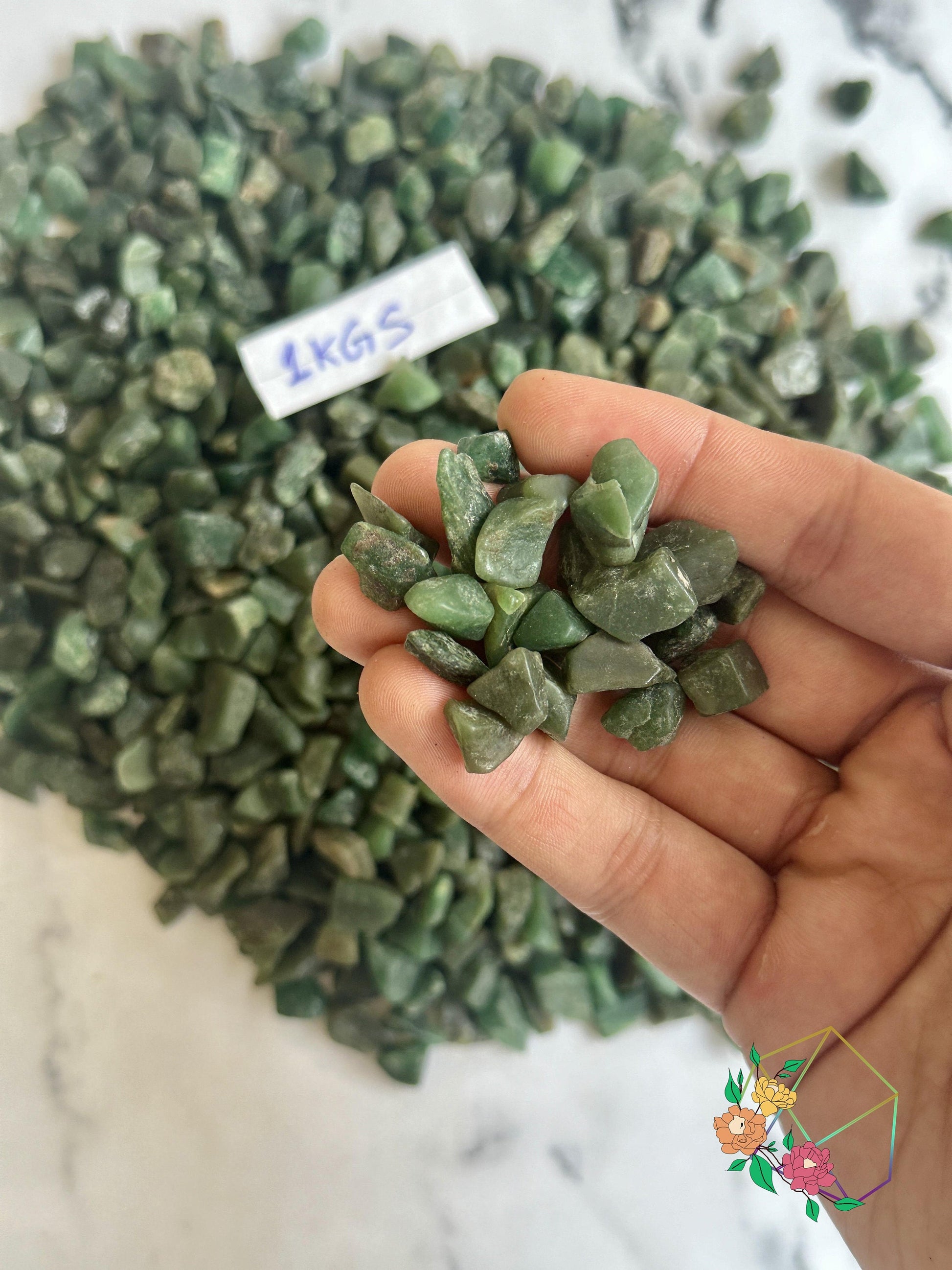 Green Aventurine Chips - Atyahara Rocks and Minerals