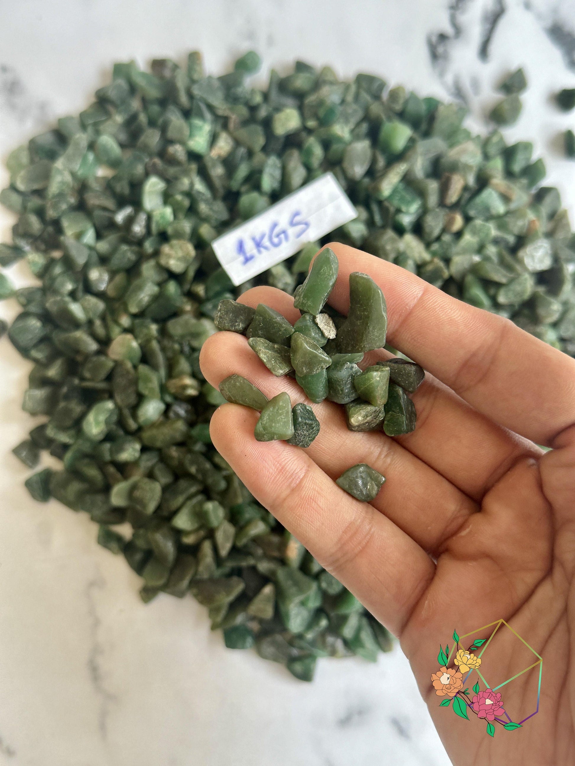 Green Aventurine Chips - Atyahara Rocks and Minerals