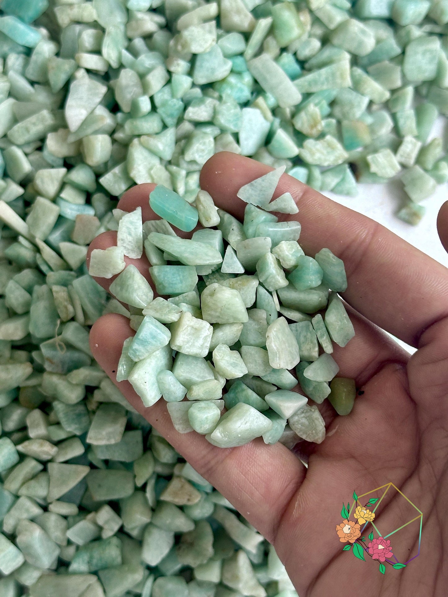 Amazonite Chips - Atyahara Rocks and Minerals