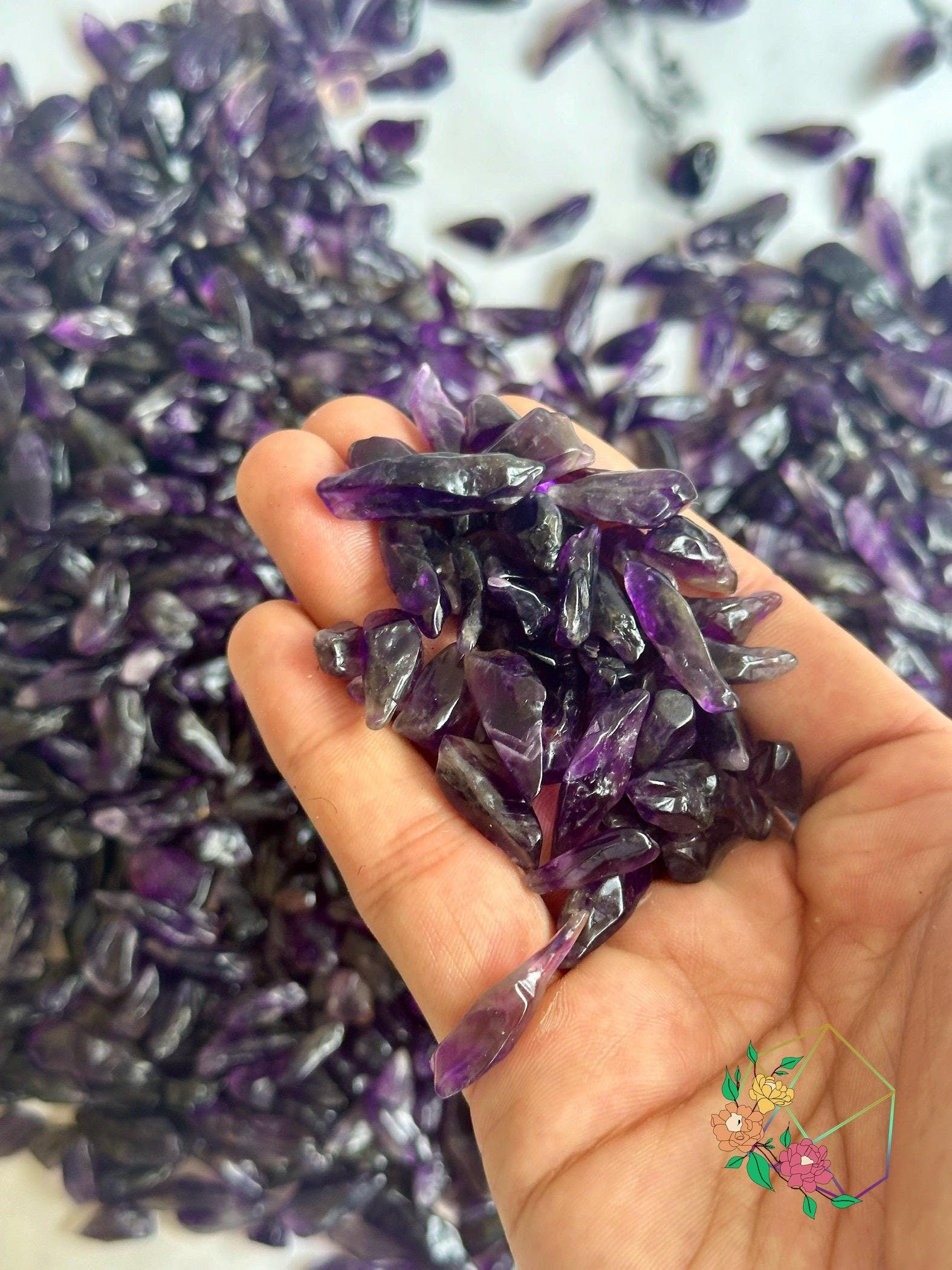 African Amethyst Chips - Atyahara Rocks and Minerals