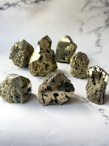 Pyrite Freeform Crystals - Atyahara Rocks and Minerals