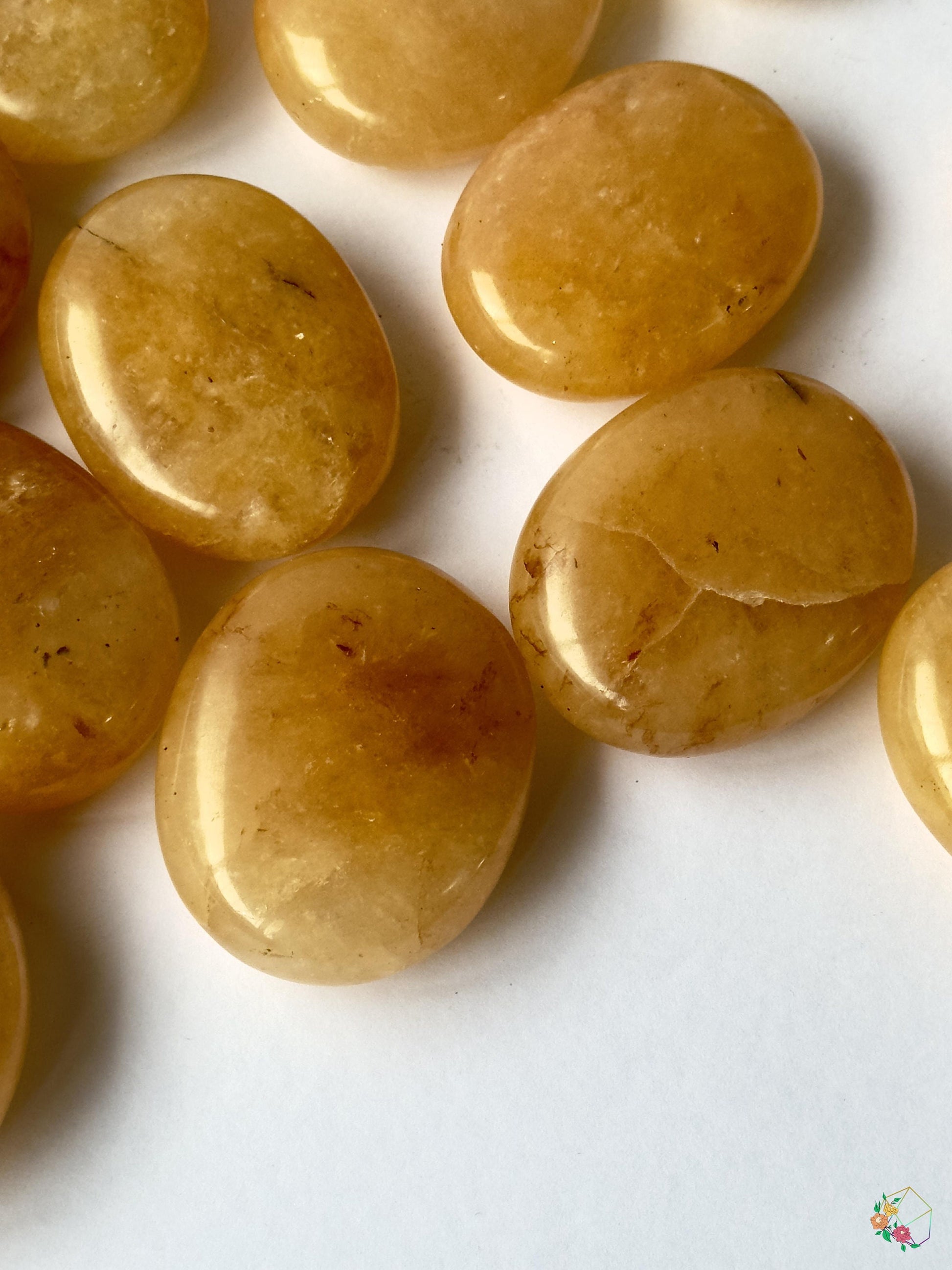 Yellow Aventurine Palmstones - Atyahara Rocks and Minerals