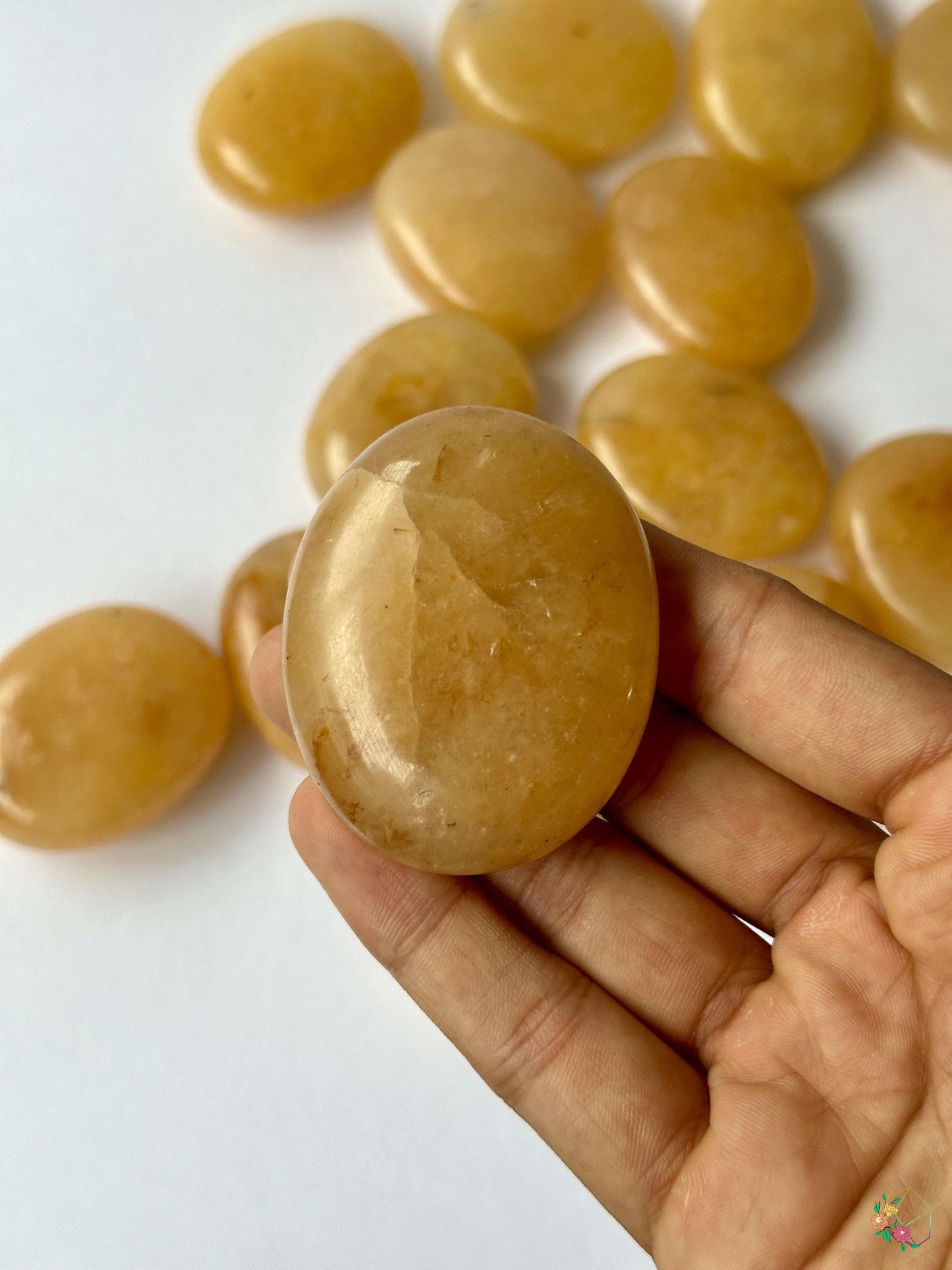 Yellow Aventurine Palmstones - Atyahara Rocks and Minerals