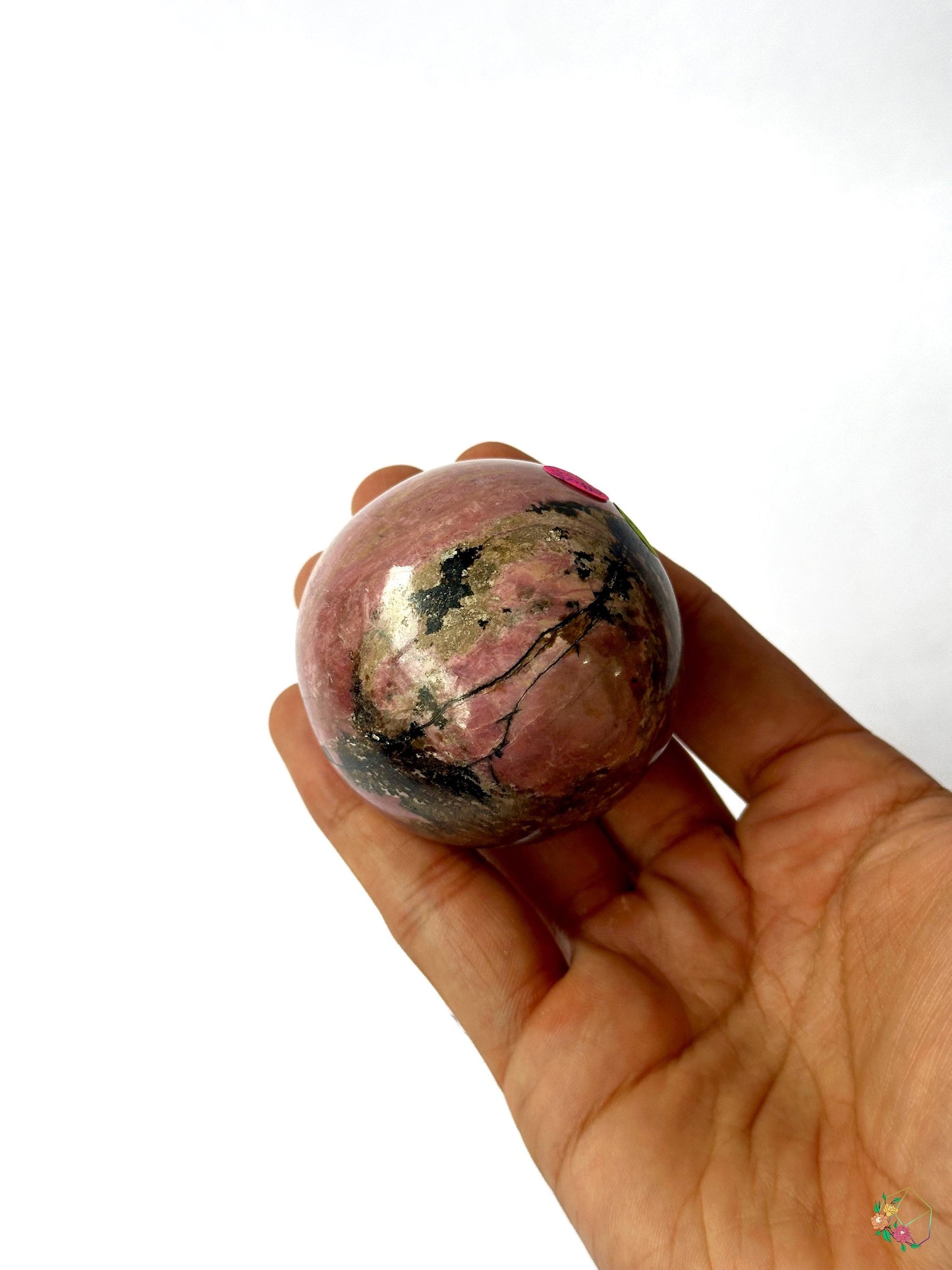 Rhodonite Sphere 4'' - Atyahara Rocks and Minerals