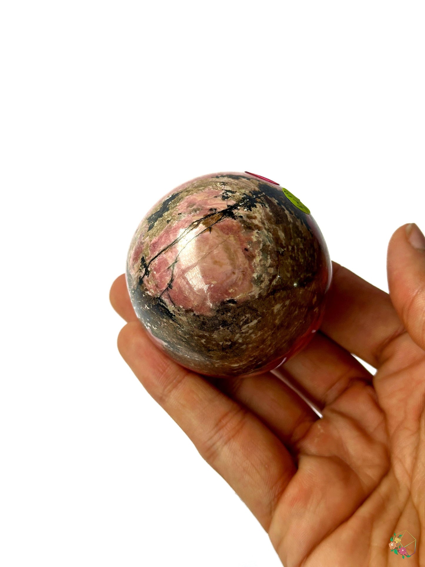 Rhodonite Sphere 4'' - Atyahara Rocks and Minerals