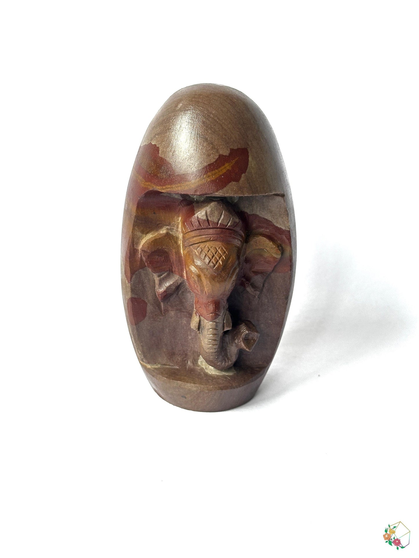 Narmadeshwar Shivling Ganesha - Atyahara Rocks and Minerals