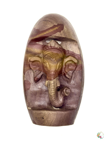 Narmadeshwar Shivling Ganesha - Atyahara Rocks and Minerals