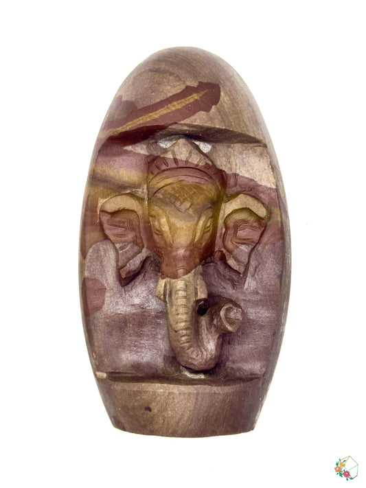 Narmadeshwar Shivling Ganesha - Atyahara Rocks and Minerals