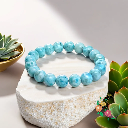 Larimar Bracelet - Atyahara Rocks and Minerals